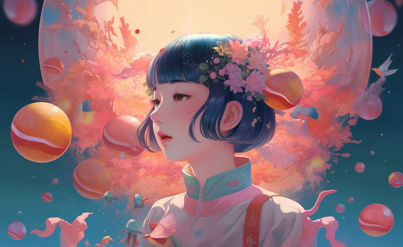 卡通感恩母亲节礼物原创插画,插画/手绘图,插画/手绘图库,插画/手绘图下载,插画/手绘